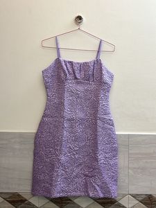 Lilac Rose Mini Dress