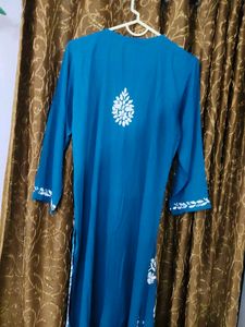 fully Lucknowi handwork kurti