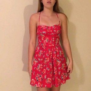 American Eagle Outfitters floral corset dress
