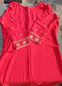 Embroidered Ethnic Kurti