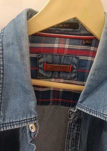 Denim Button Down Shirt