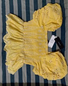 VERO MODA Yellow Top