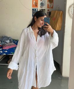 White Oversized Shirt