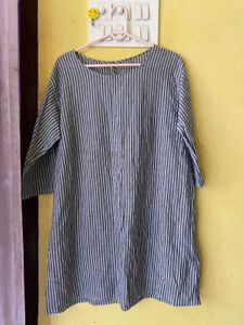 Striped Casual Tunic Top Bust 36-38