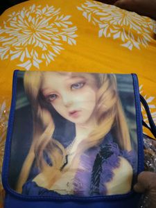 Unused Blinking Illusion Eyes  Sling Purse