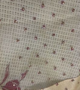 Floral Organza Saree