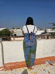 Patchwork Jumpsuit - Unique &amp; Stylish