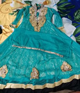 Beautiful Anarkali With Dupatta Set 🥰🥰🥰