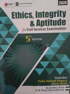 Ethics, Integrity & Aptitude - Civil Services Exam