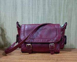 Imported Original Leather Sling Bag