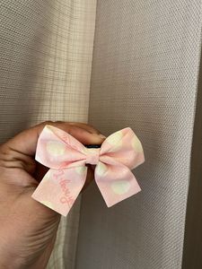 Cute Pink Hair Bow
