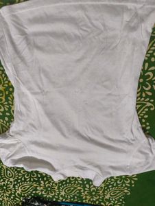 White Basic Tee