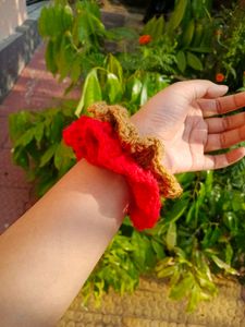 Handmade Crochet Scrunchies