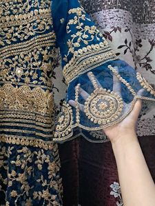Dark Blue Festive Lehenga