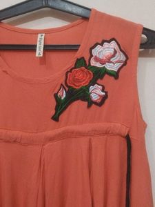 Rose Petal Chic - Solid Top With Flirty Details