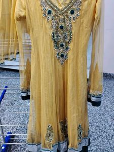 Yellow Embroidered Kurta Set