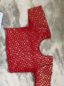 Stretchable Gold Printed Blouse