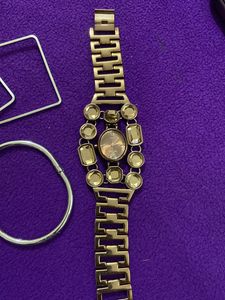 Western Watch With Earrings