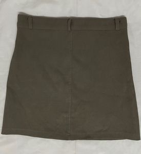 Grey Mini Skirt