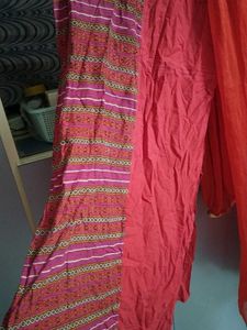 2BME Red Kurti