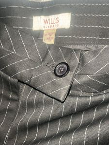 Wills classic Black Formal Pant