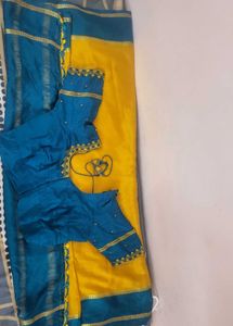 Mysore crepe silk with Blouse