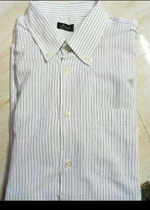 FINAL PRICE -NEW BIANCHI Striped Half Sleeve Shirt