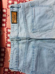 Light Wash Wide Leg Jeans