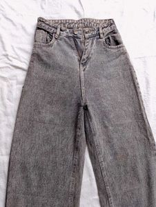 Wide Leg Denim Jeans