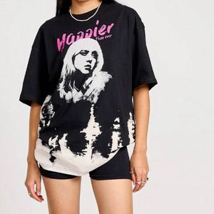 happier than ever tshirt (xs)