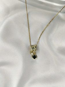 Lucky Clover Gold Necklace