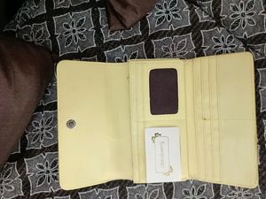 DRESSBERRY YELLOW WALLET