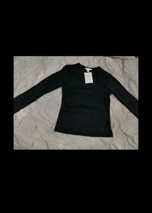 Black Long Sleeve Top