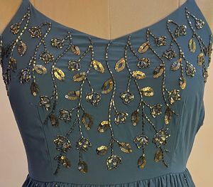 Cross Back Embellished Dress (Bust: 30/32)