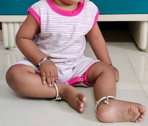 A GOTS 100% Pure Parade Organics Cotton Romper