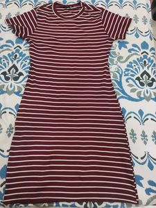 Striped T-Shirt Dress