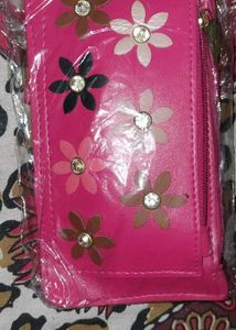 Pink Floral Wallet