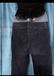 y2k low waist Dark Blue Denim Jeans