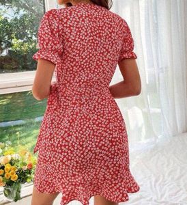🧨CUTE SUNMER Floral Wrap Dress- ONLY RS 169