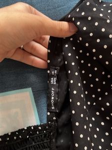 Polka Dot Long Sleeve Top