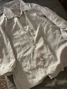 Dm fr more pics, Shirt with collared lace attached