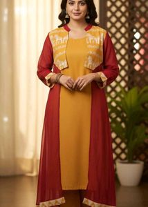 Ethnic Kurta Set & Jacket
