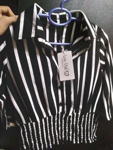 Love Pink Striped Blouse