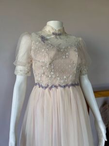 Elegant cheongsam gown