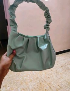 ruched shoulder bag