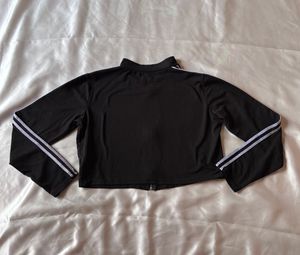 Black Zipper Top