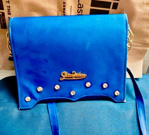 Navy Blue Sling Bag