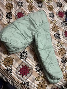 Light Green Puffer Jacket