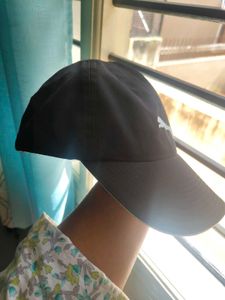 PUMA Moisture-Wicking Poly Cotton Running Cap