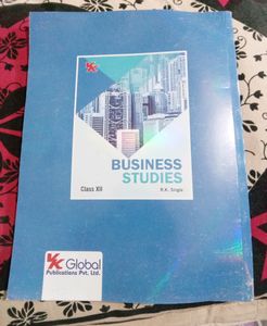 ( Business Studies)Studies Book For Class 12th  By R. K Singlq